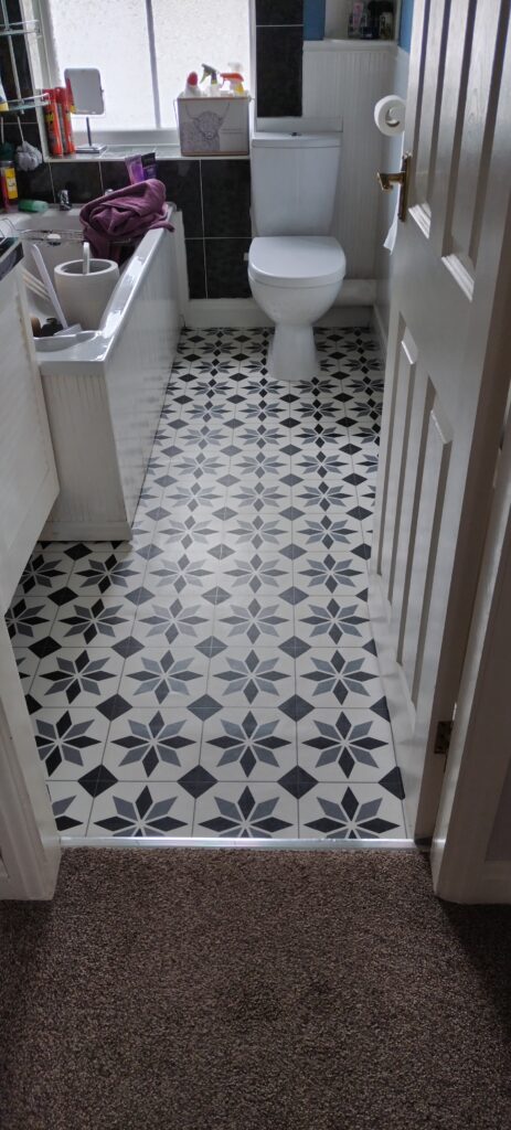vinyl bathroom